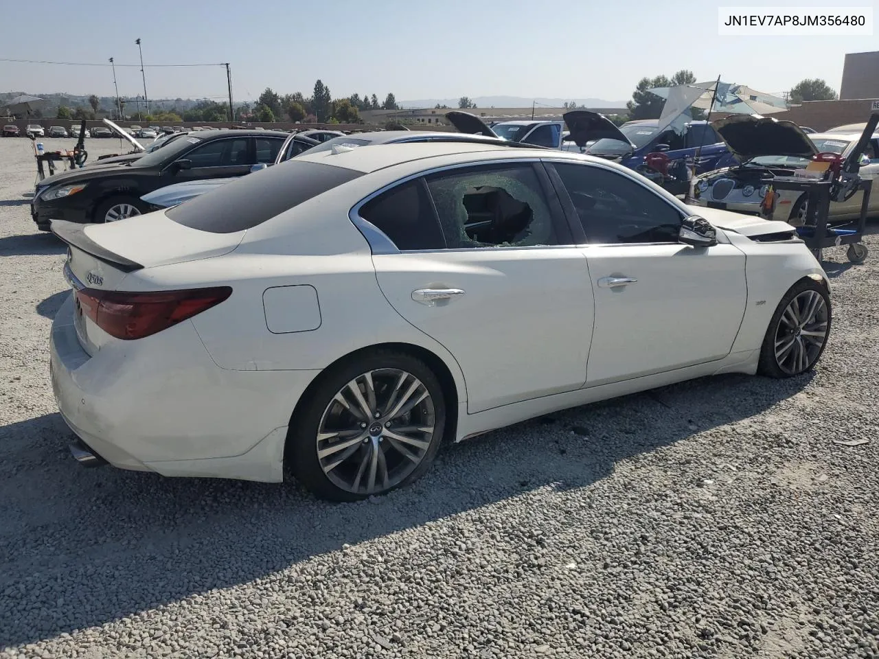 JN1EV7AP8JM356480 2018 Infiniti Q50 Luxe