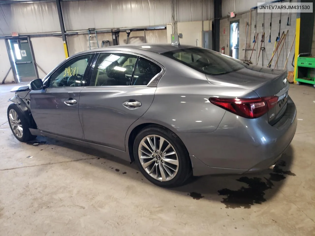 JN1EV7AR9JM431530 2018 Infiniti Q50 Luxe