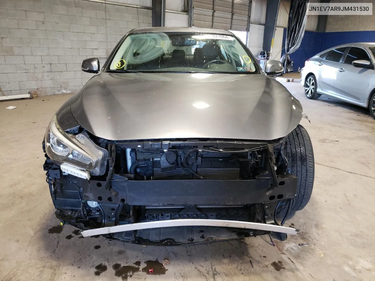 JN1EV7AR9JM431530 2018 Infiniti Q50 Luxe