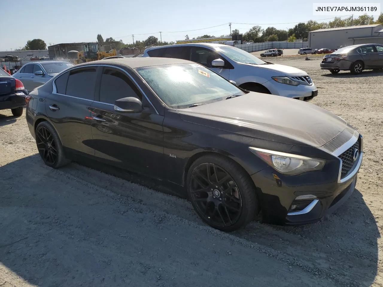 2018 Infiniti Q50 Luxe VIN: JN1EV7AP6JM361189 Lot: 69904904