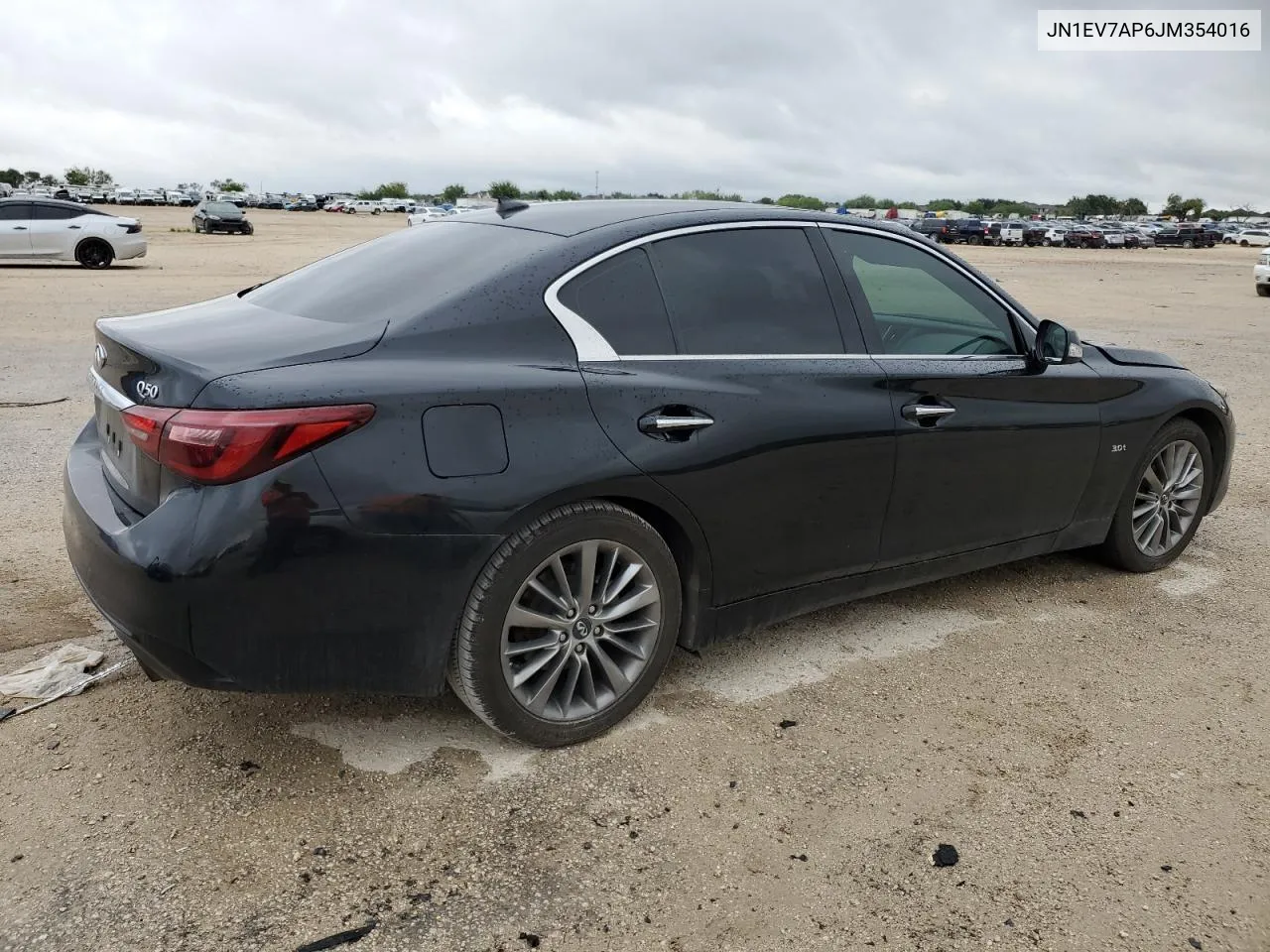 2018 Infiniti Q50 Luxe VIN: JN1EV7AP6JM354016 Lot: 70020614