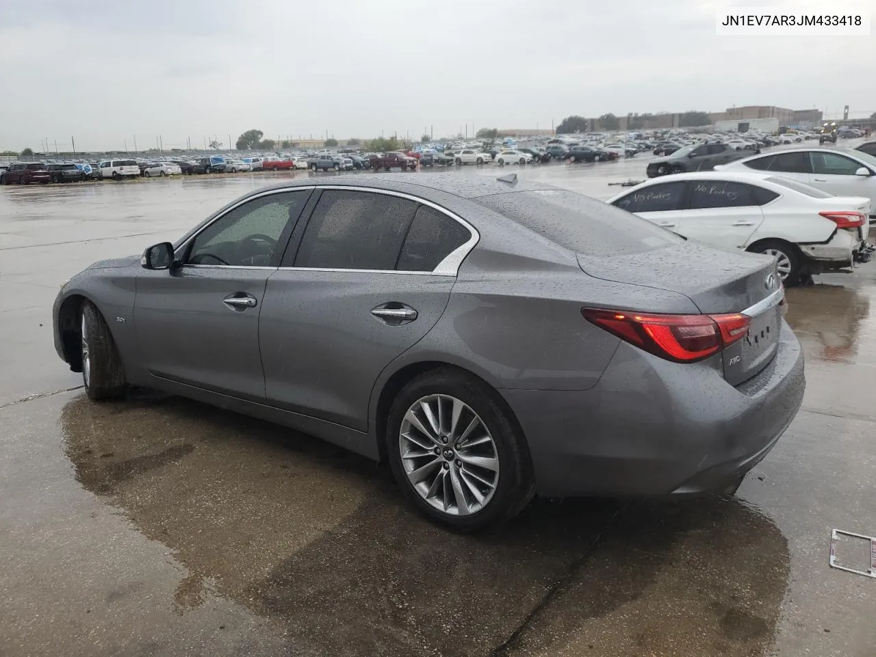 2018 Infiniti Q50 Luxe VIN: JN1EV7AR3JM433418 Lot: 70121734