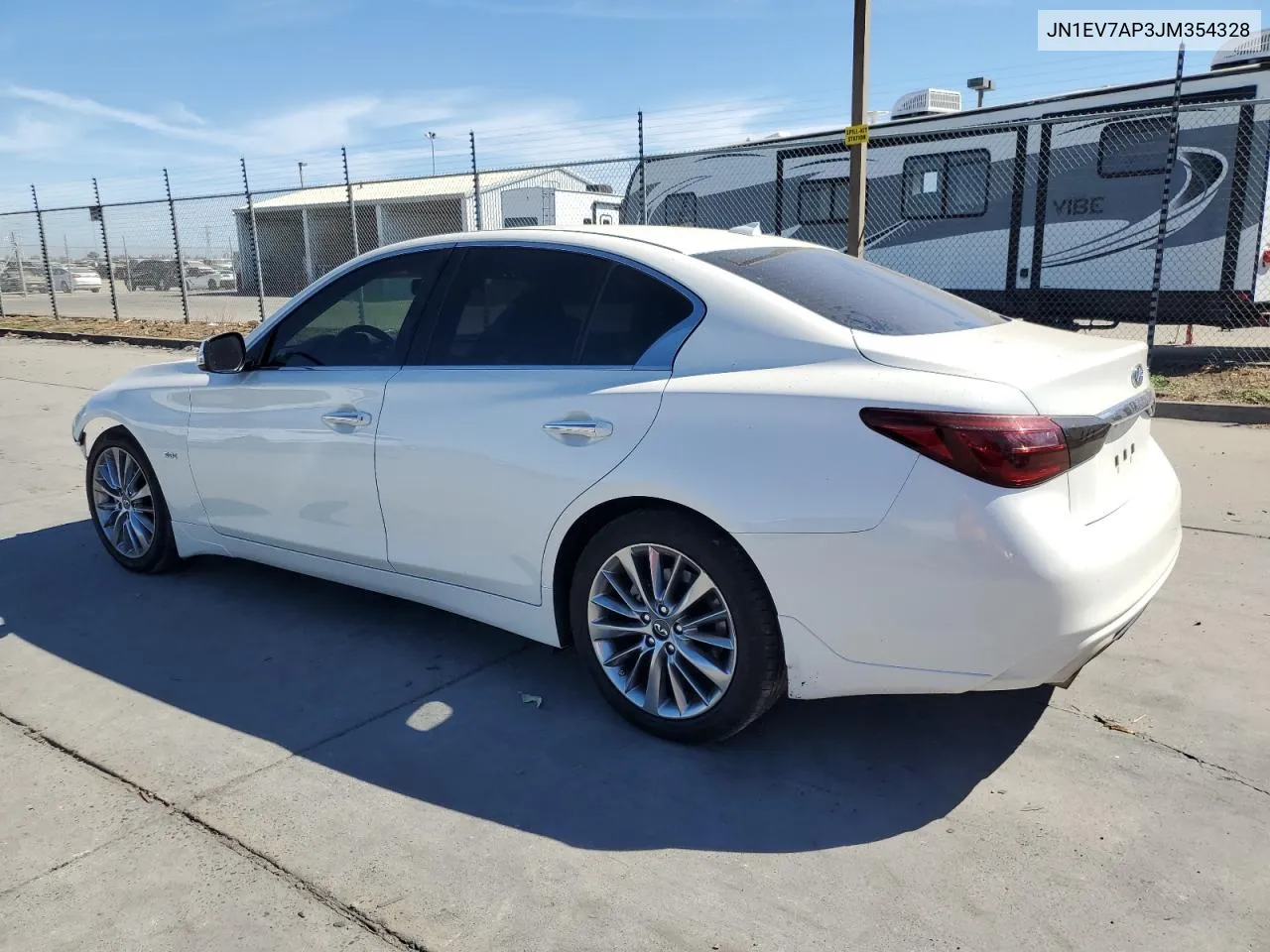 2018 Infiniti Q50 Luxe VIN: JN1EV7AP3JM354328 Lot: 70324244