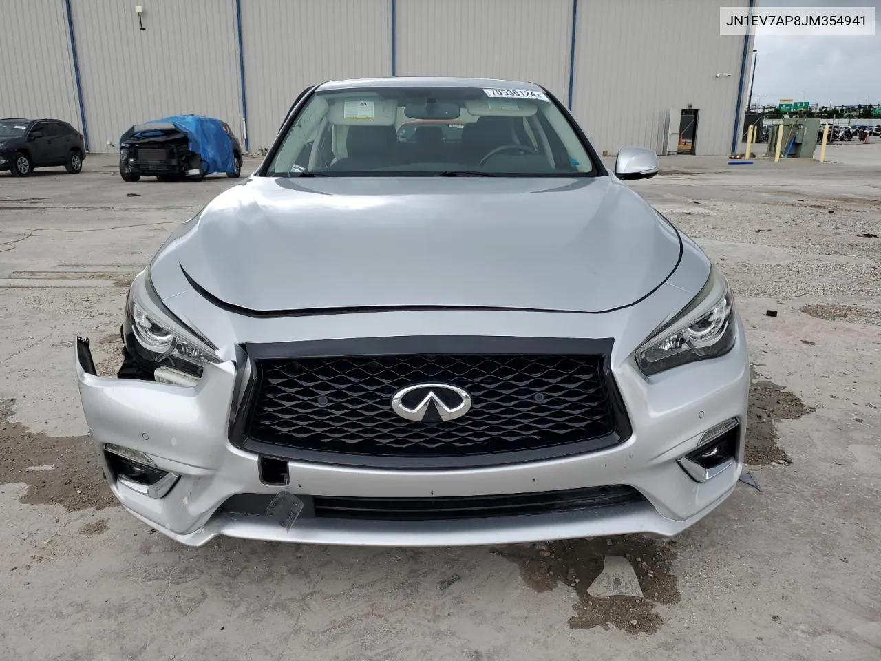 2018 Infiniti Q50 Luxe VIN: JN1EV7AP8JM354941 Lot: 70530124