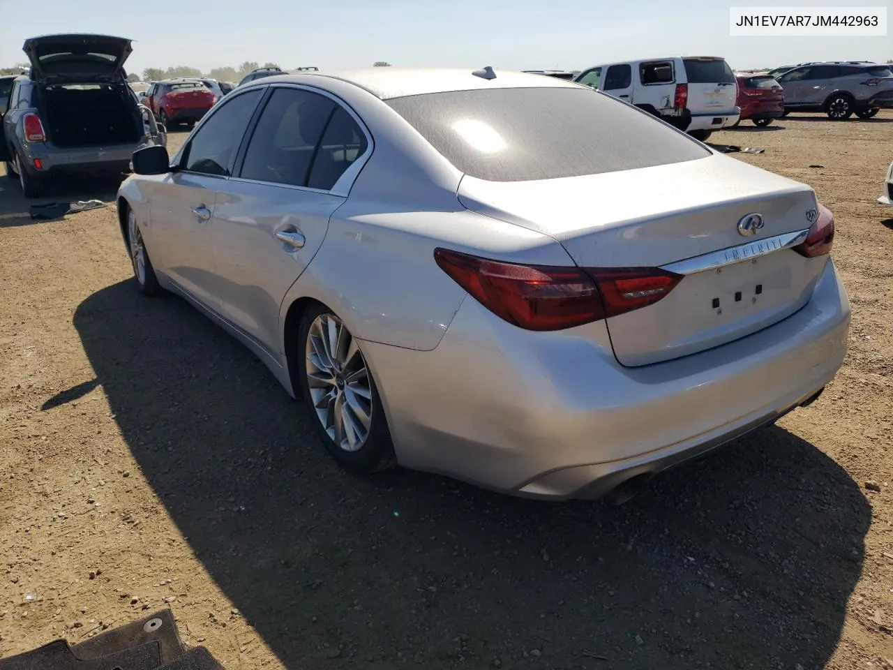 JN1EV7AR7JM442963 2018 Infiniti Q50 Luxe