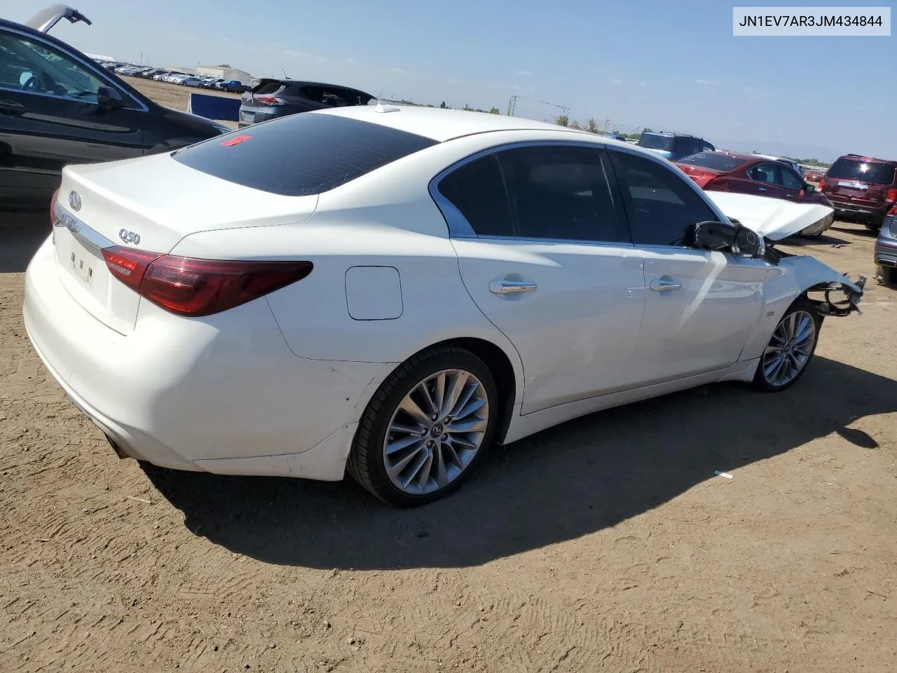 2018 Infiniti Q50 Luxe VIN: JN1EV7AR3JM434844 Lot: 70835994