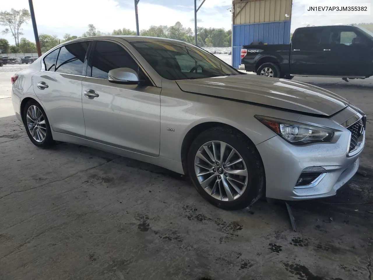 JN1EV7AP3JM355382 2018 Infiniti Q50 Luxe