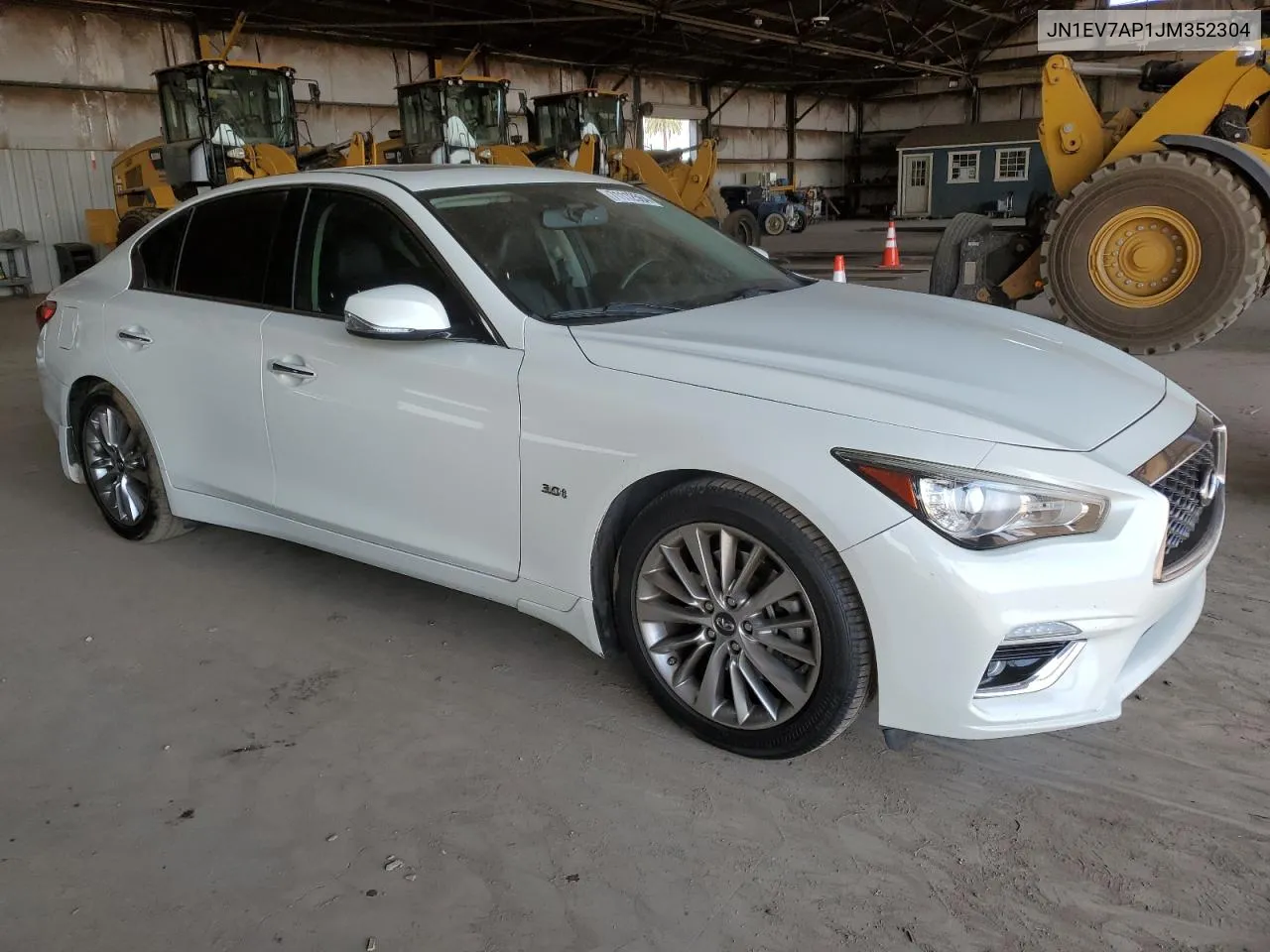 2018 Infiniti Q50 Luxe VIN: JN1EV7AP1JM352304 Lot: 71112564