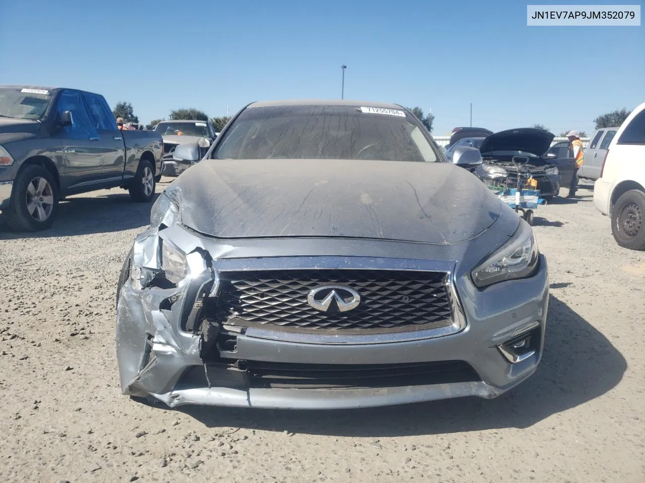 JN1EV7AP9JM352079 2018 Infiniti Q50 Luxe