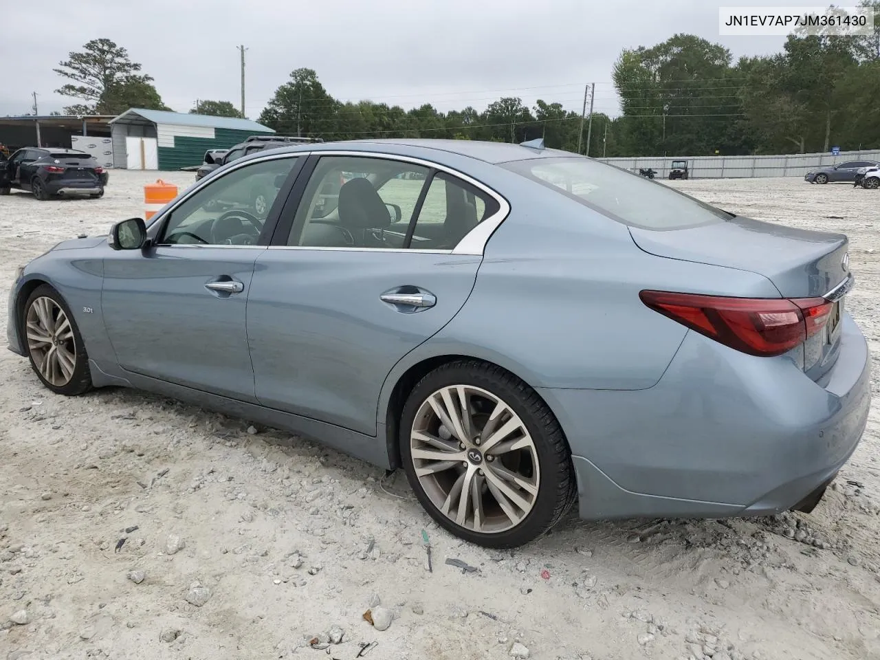 2018 Infiniti Q50 Luxe VIN: JN1EV7AP7JM361430 Lot: 71383364