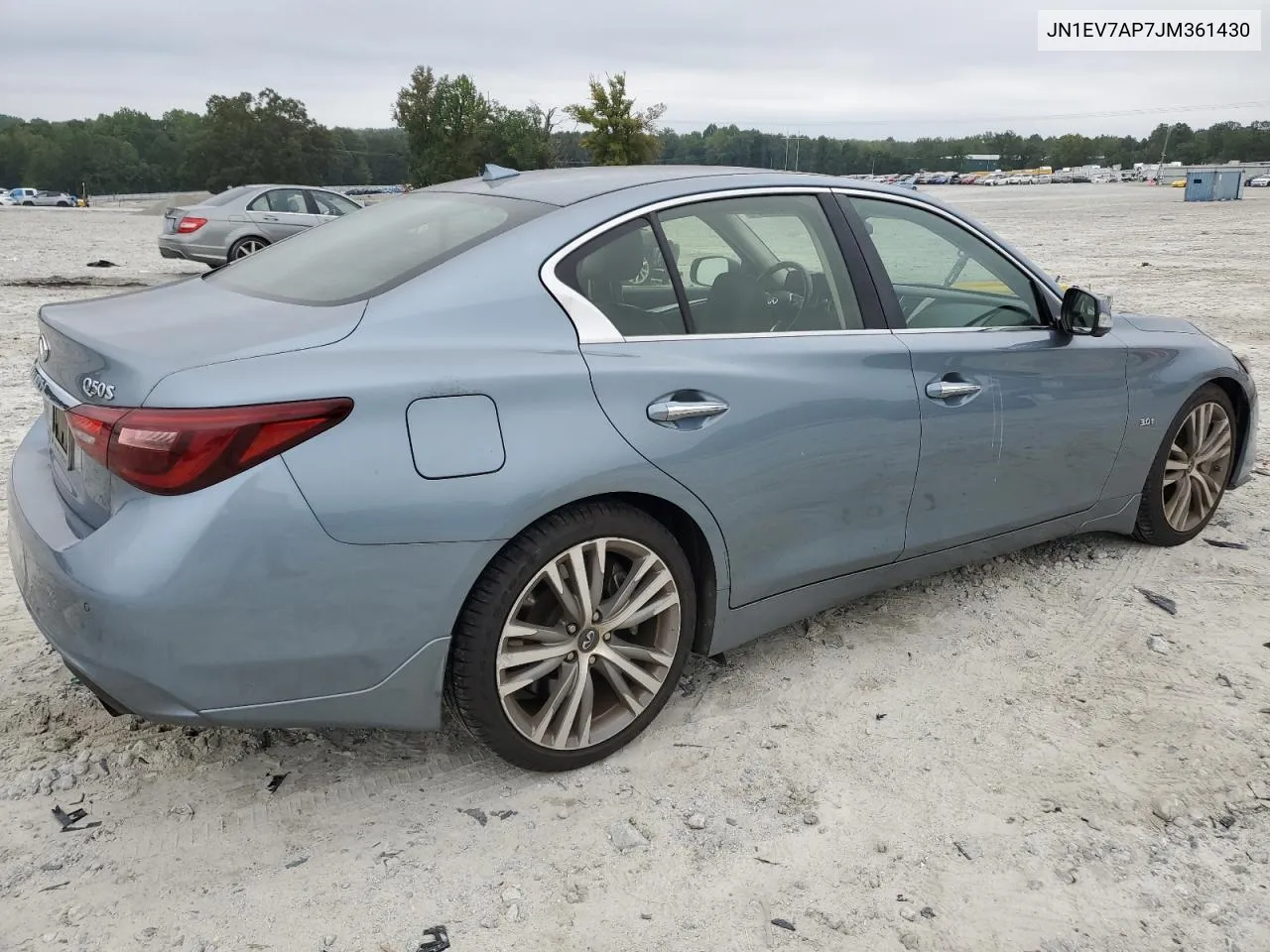 2018 Infiniti Q50 Luxe VIN: JN1EV7AP7JM361430 Lot: 71383364