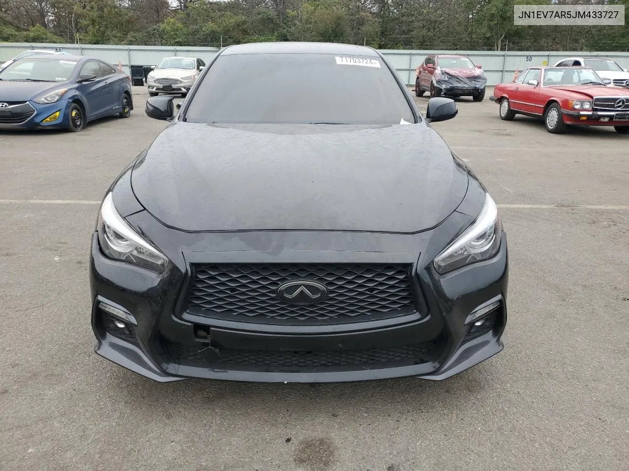 JN1EV7AR5JM433727 2018 Infiniti Q50 Luxe