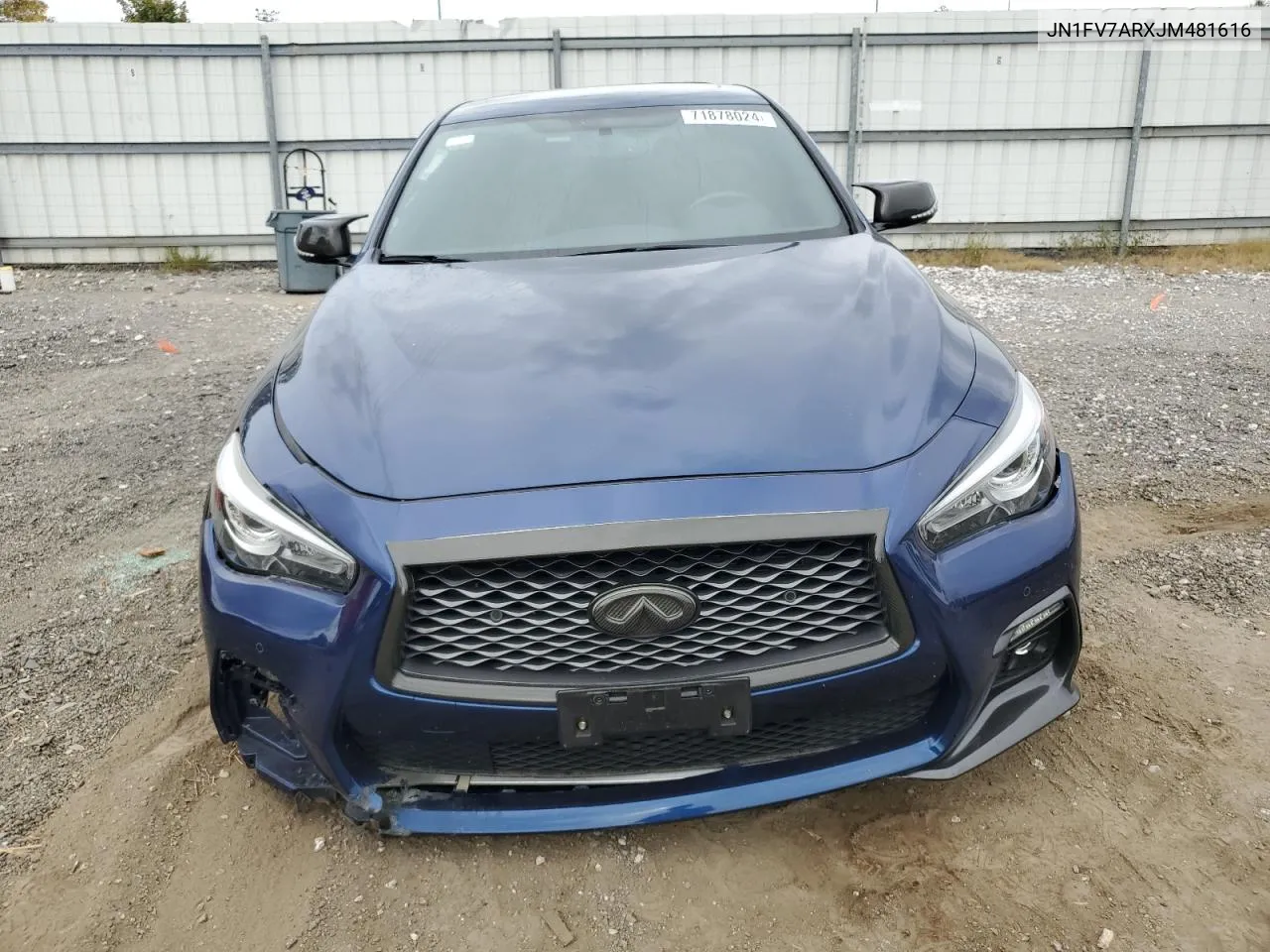 JN1FV7ARXJM481616 2018 Infiniti Q50 Red Sport 400