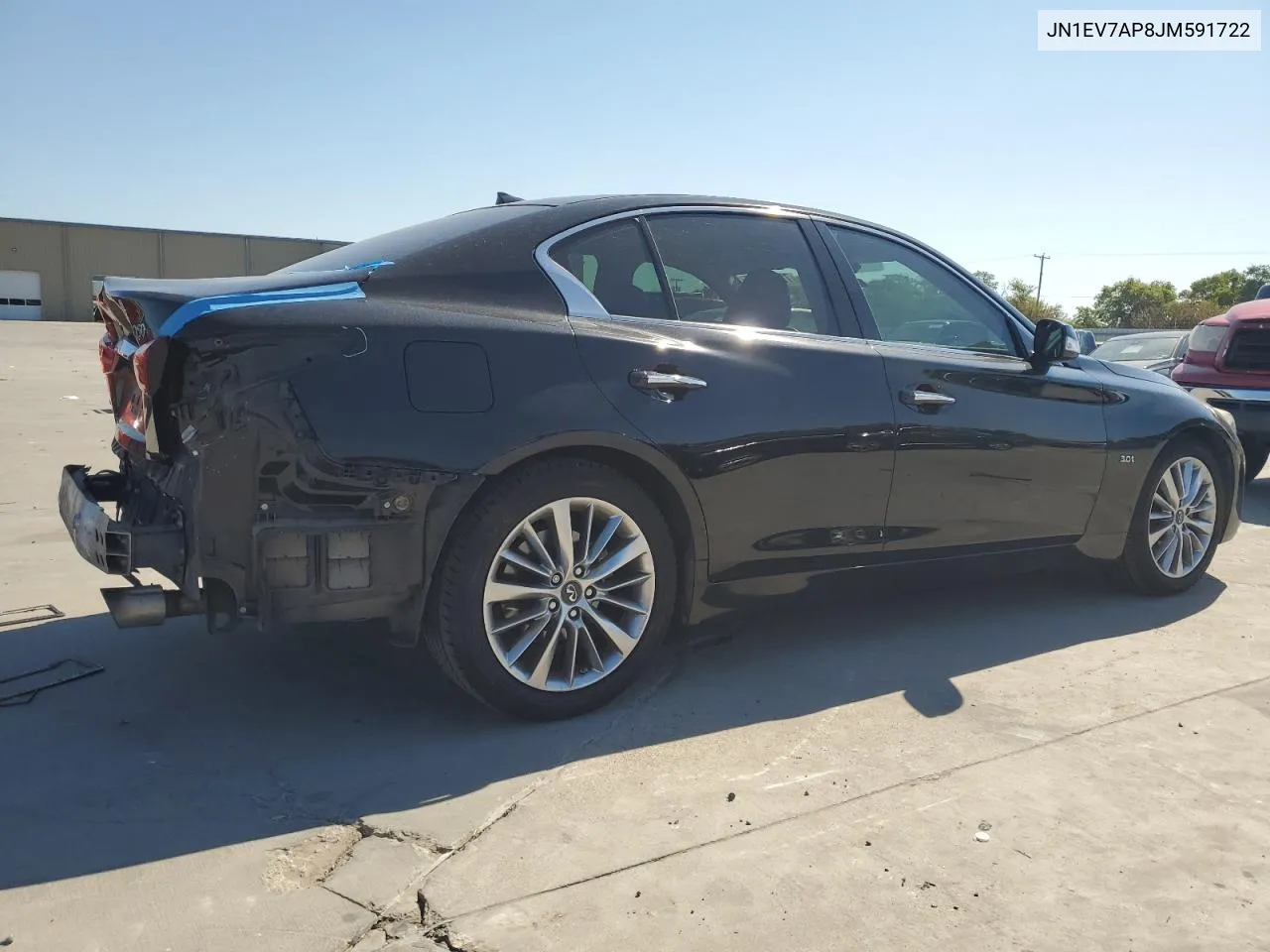 JN1EV7AP8JM591722 2018 Infiniti Q50 Luxe