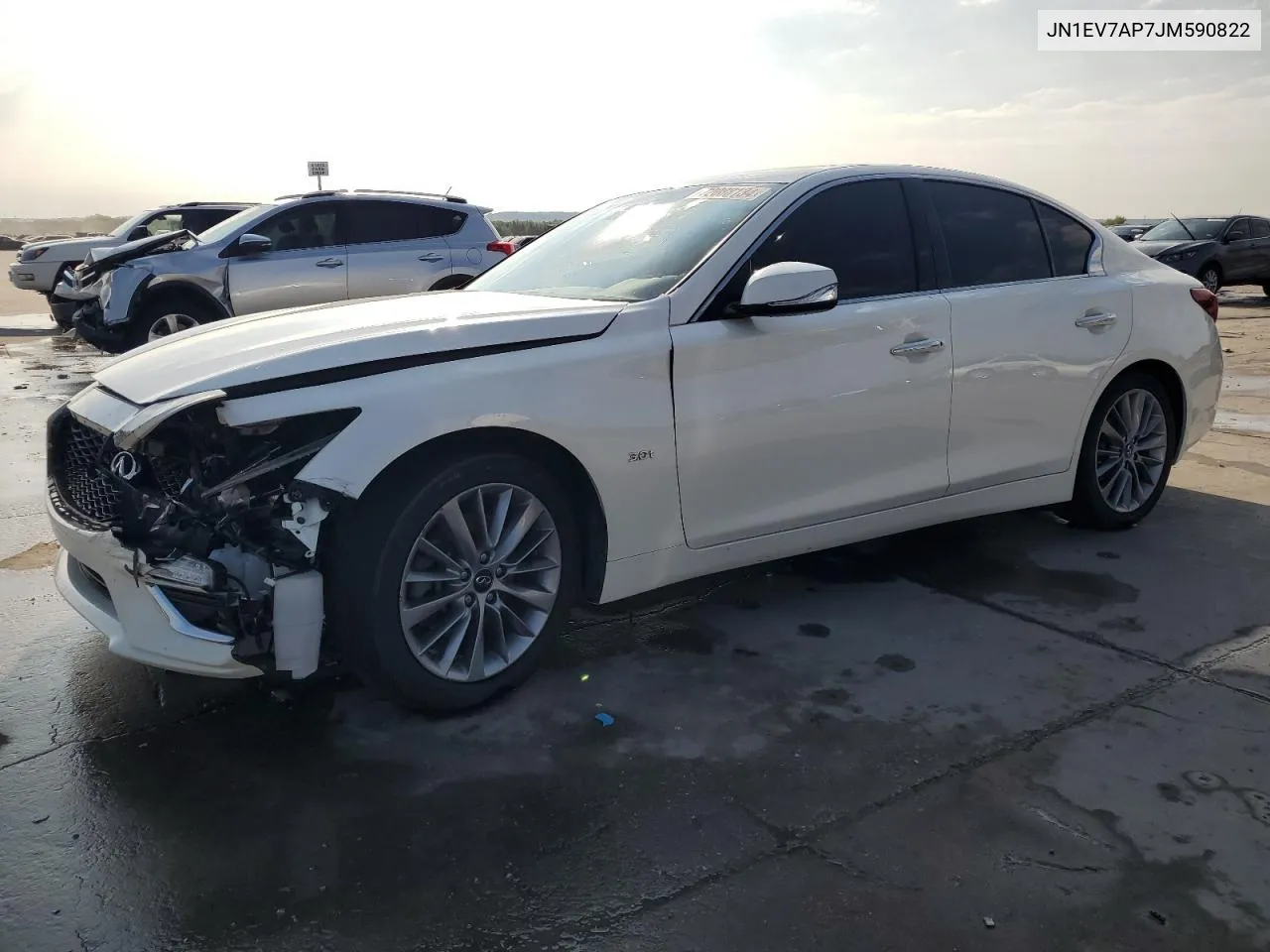 JN1EV7AP7JM590822 2018 Infiniti Q50 Luxe