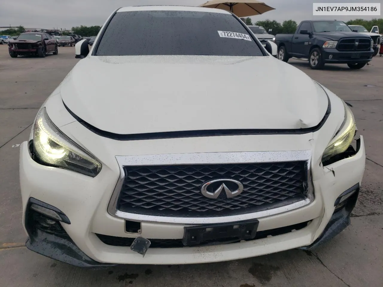 JN1EV7AP9JM354186 2018 Infiniti Q50 Luxe