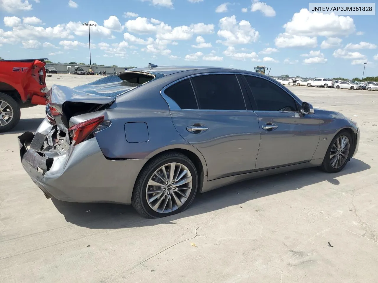 JN1EV7AP3JM361828 2018 Infiniti Q50 Luxe