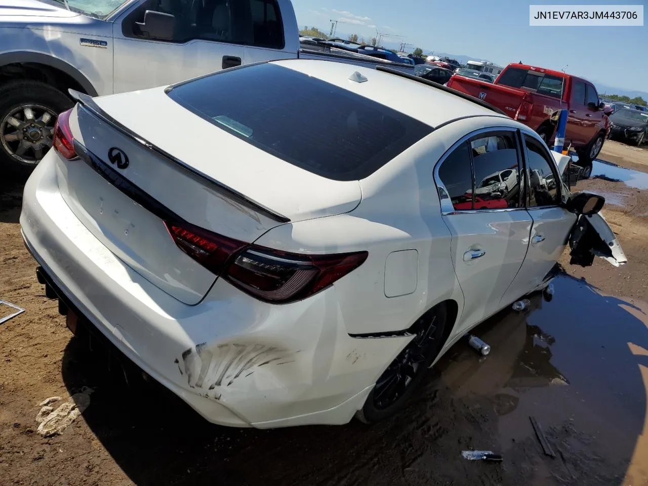 JN1EV7AR3JM443706 2018 Infiniti Q50 Luxe