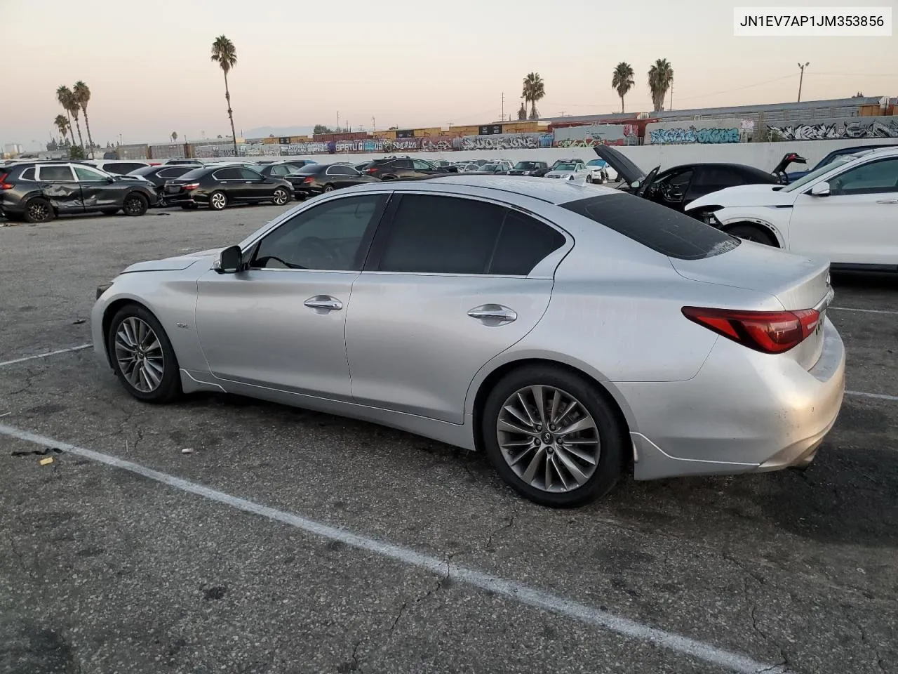 2018 Infiniti Q50 Luxe VIN: JN1EV7AP1JM353856 Lot: 72646434