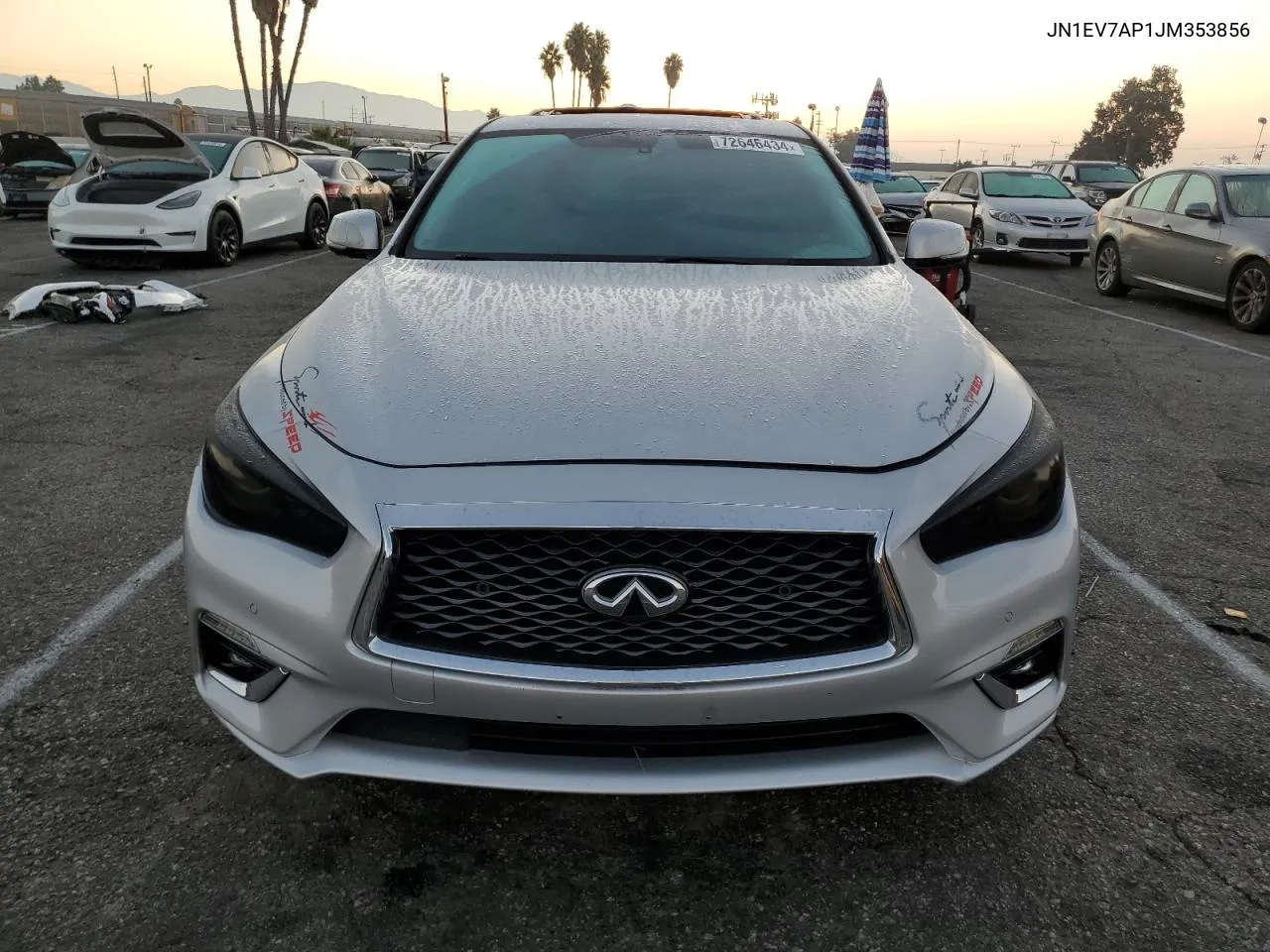 JN1EV7AP1JM353856 2018 Infiniti Q50 Luxe