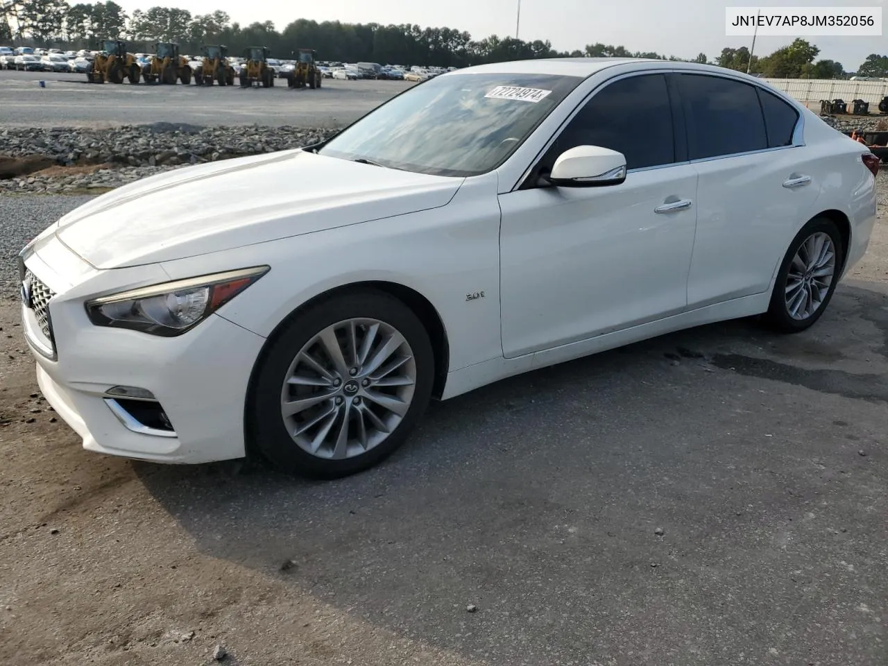 JN1EV7AP8JM352056 2018 Infiniti Q50 Luxe