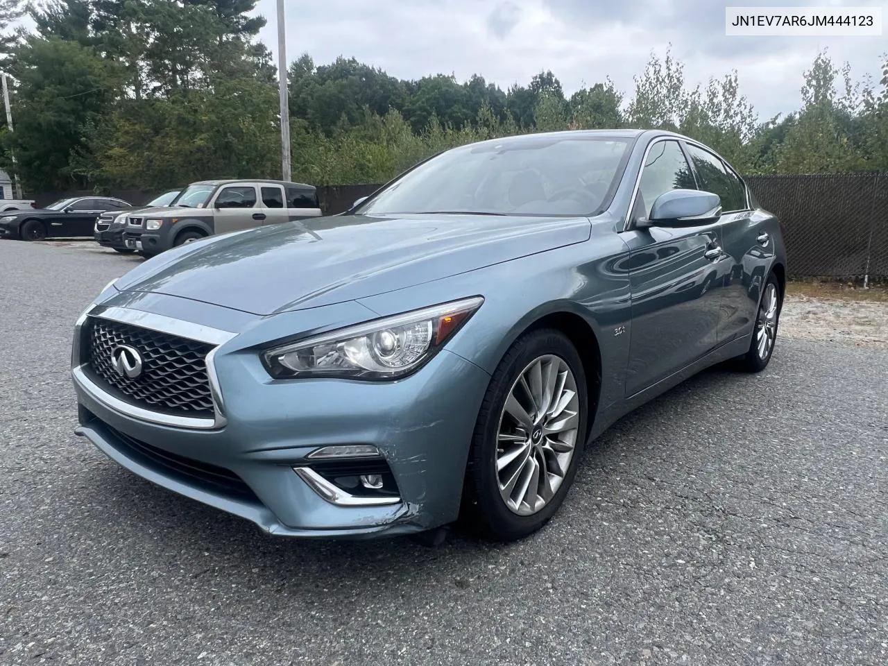 2018 Infiniti Q50 Luxe VIN: JN1EV7AR6JM444123 Lot: 72986044