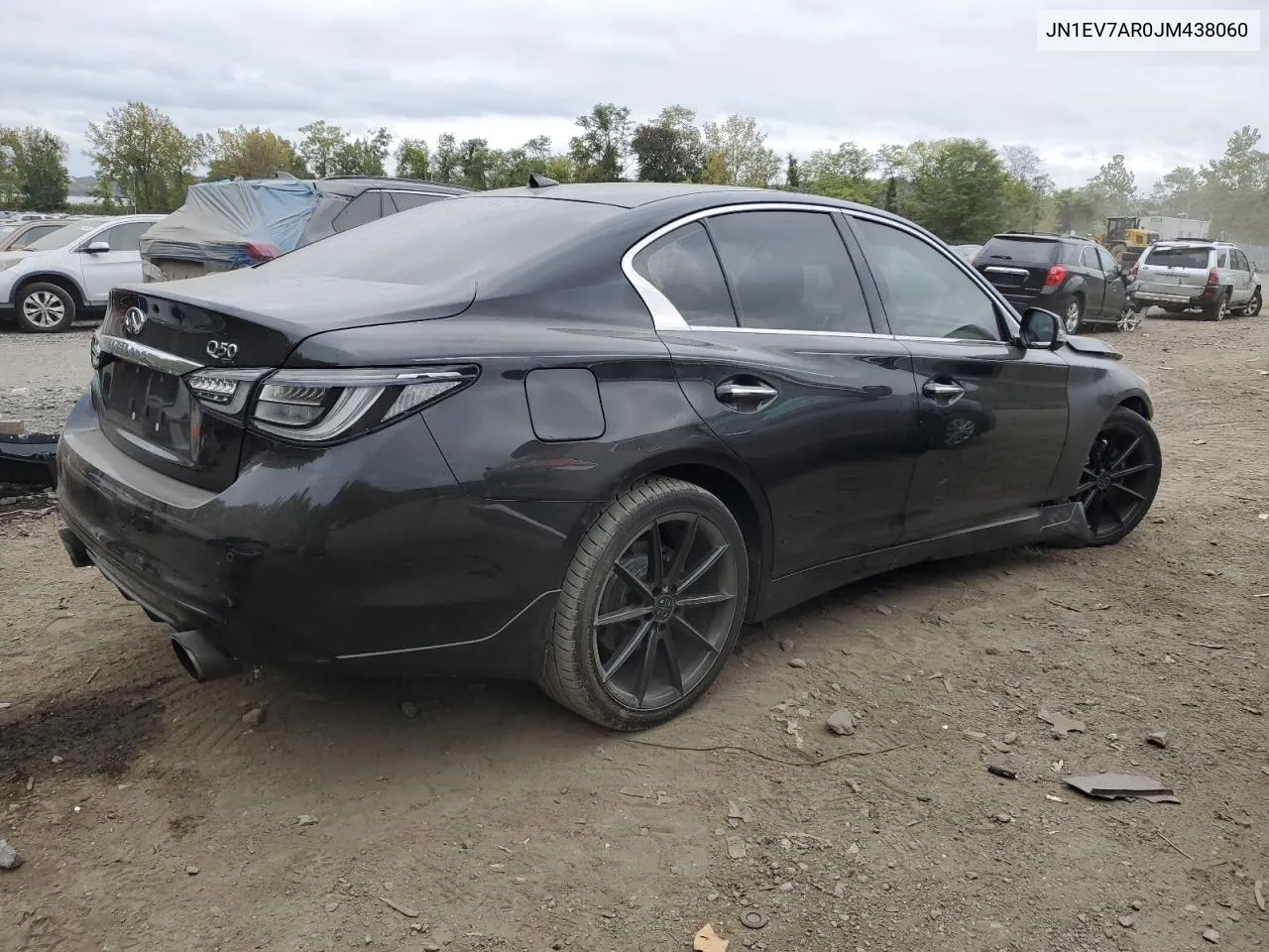 2018 Infiniti Q50 Luxe VIN: JN1EV7AR0JM438060 Lot: 73154774