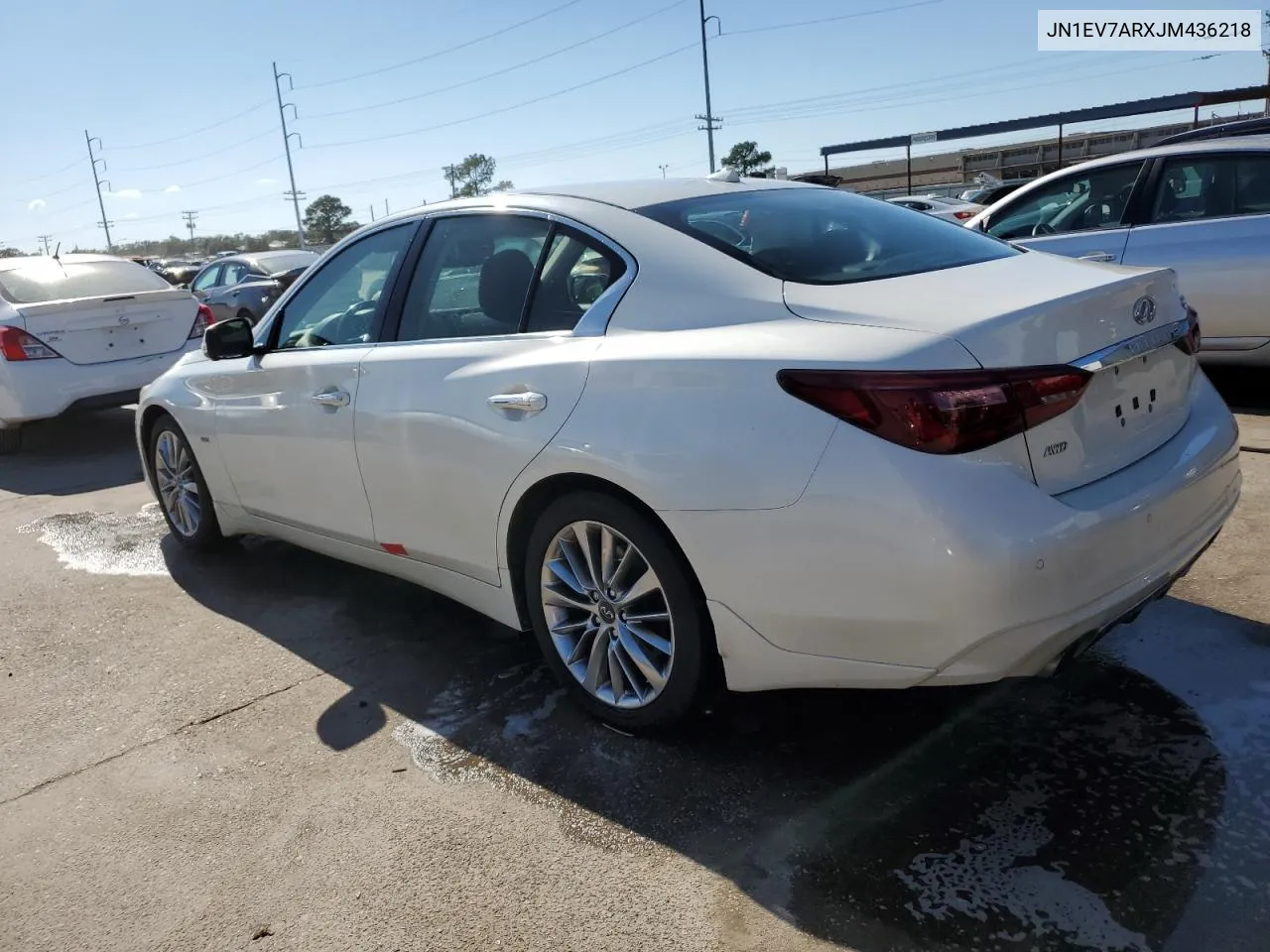 2018 Infiniti Q50 Luxe VIN: JN1EV7ARXJM436218 Lot: 73210424