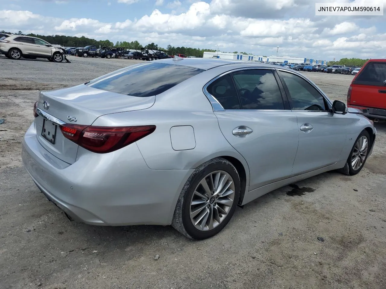 2018 Infiniti Q50 Luxe VIN: JN1EV7AP0JM590614 Lot: 73363084