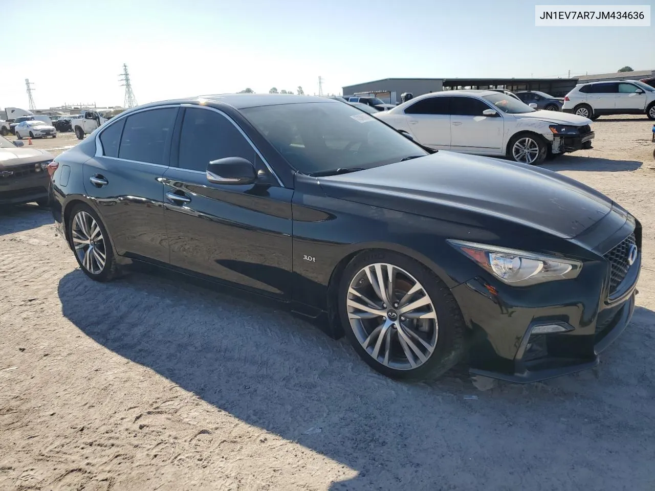 2018 Infiniti Q50 Luxe VIN: JN1EV7AR7JM434636 Lot: 73390104