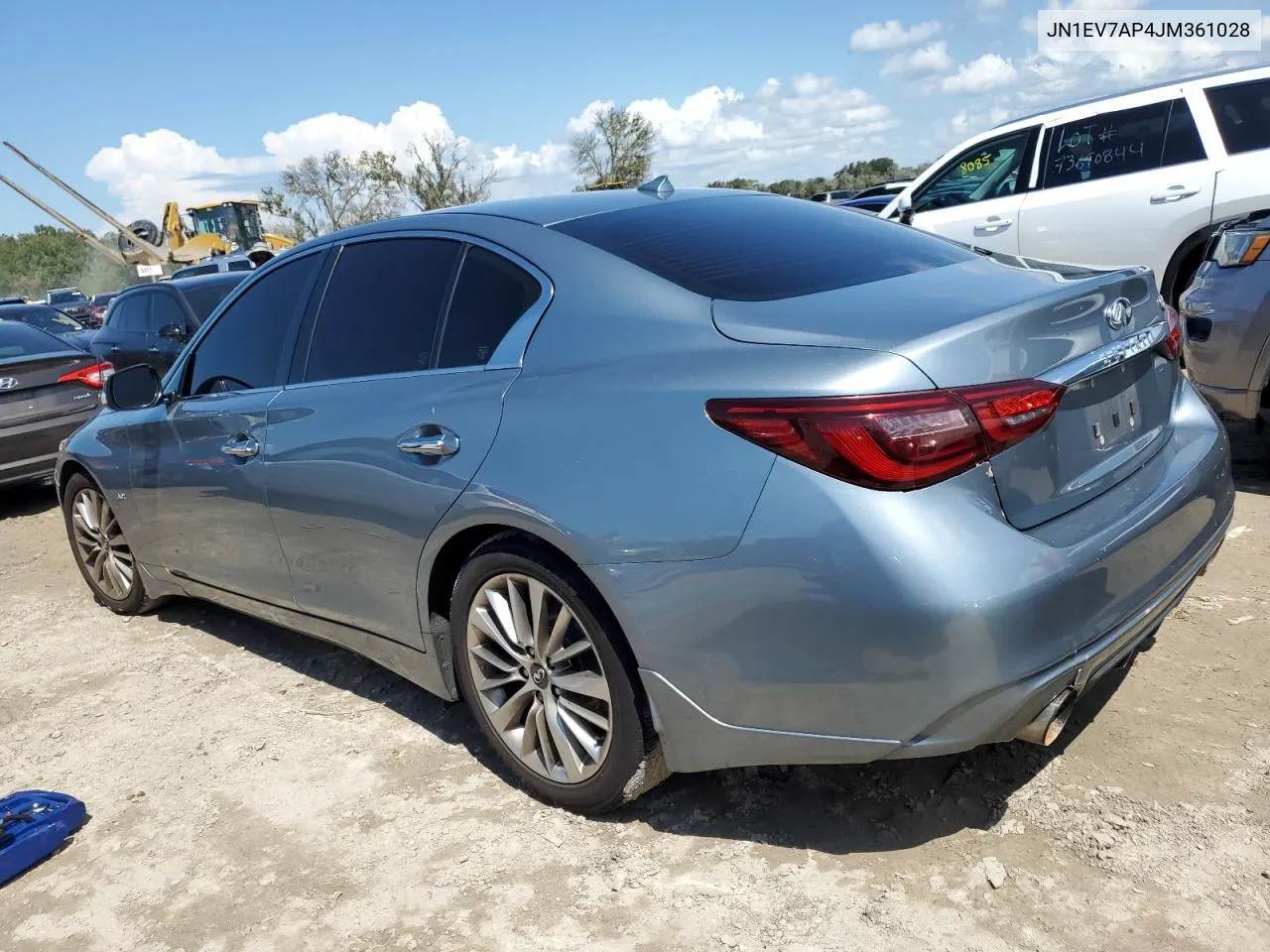 2018 Infiniti Q50 Luxe VIN: JN1EV7AP4JM361028 Lot: 73836594