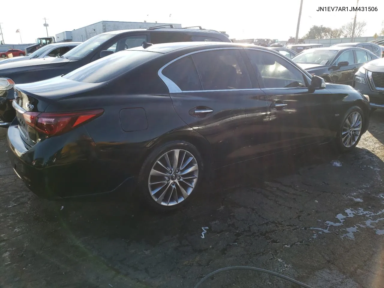 JN1EV7AR1JM431506 2018 Infiniti Q50 Luxe