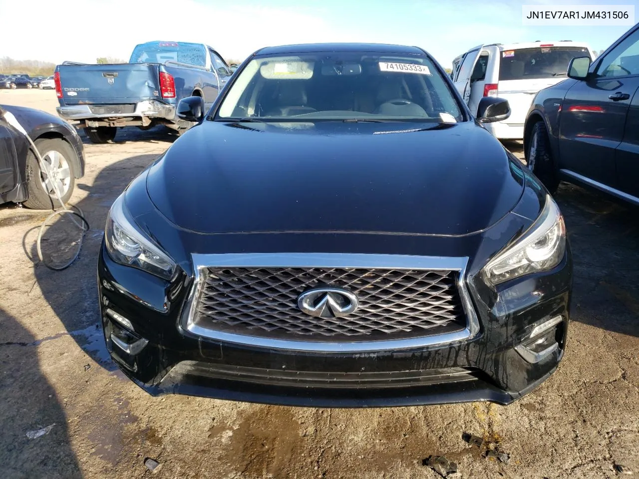 JN1EV7AR1JM431506 2018 Infiniti Q50 Luxe