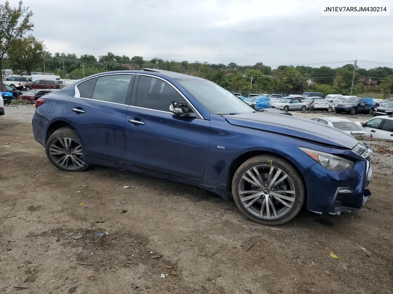 JN1EV7AR5JM430214 2018 Infiniti Q50 Luxe