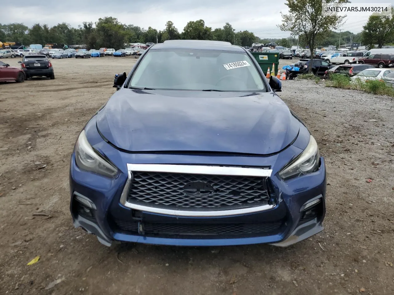 JN1EV7AR5JM430214 2018 Infiniti Q50 Luxe