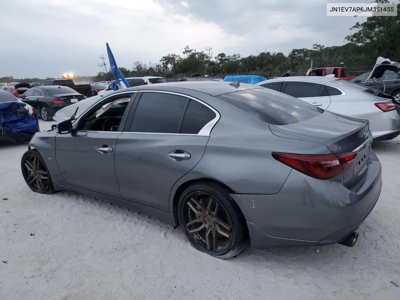 JN1EV7AP6JM351455 2018 Infiniti Q50 Luxe