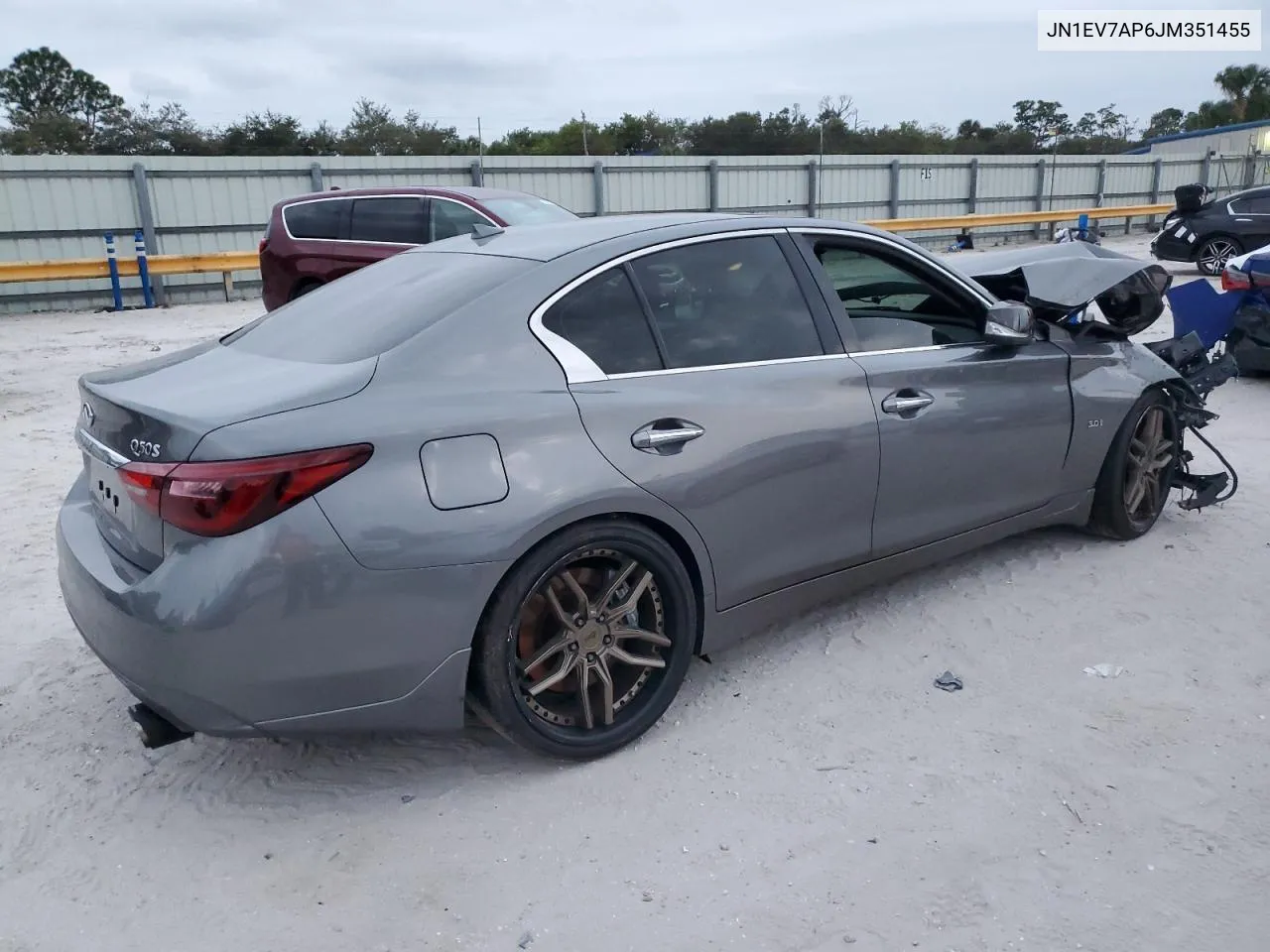 JN1EV7AP6JM351455 2018 Infiniti Q50 Luxe