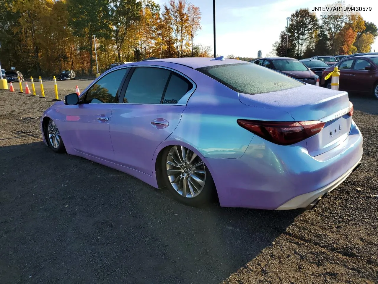 JN1EV7AR1JM430579 2018 Infiniti Q50 Luxe