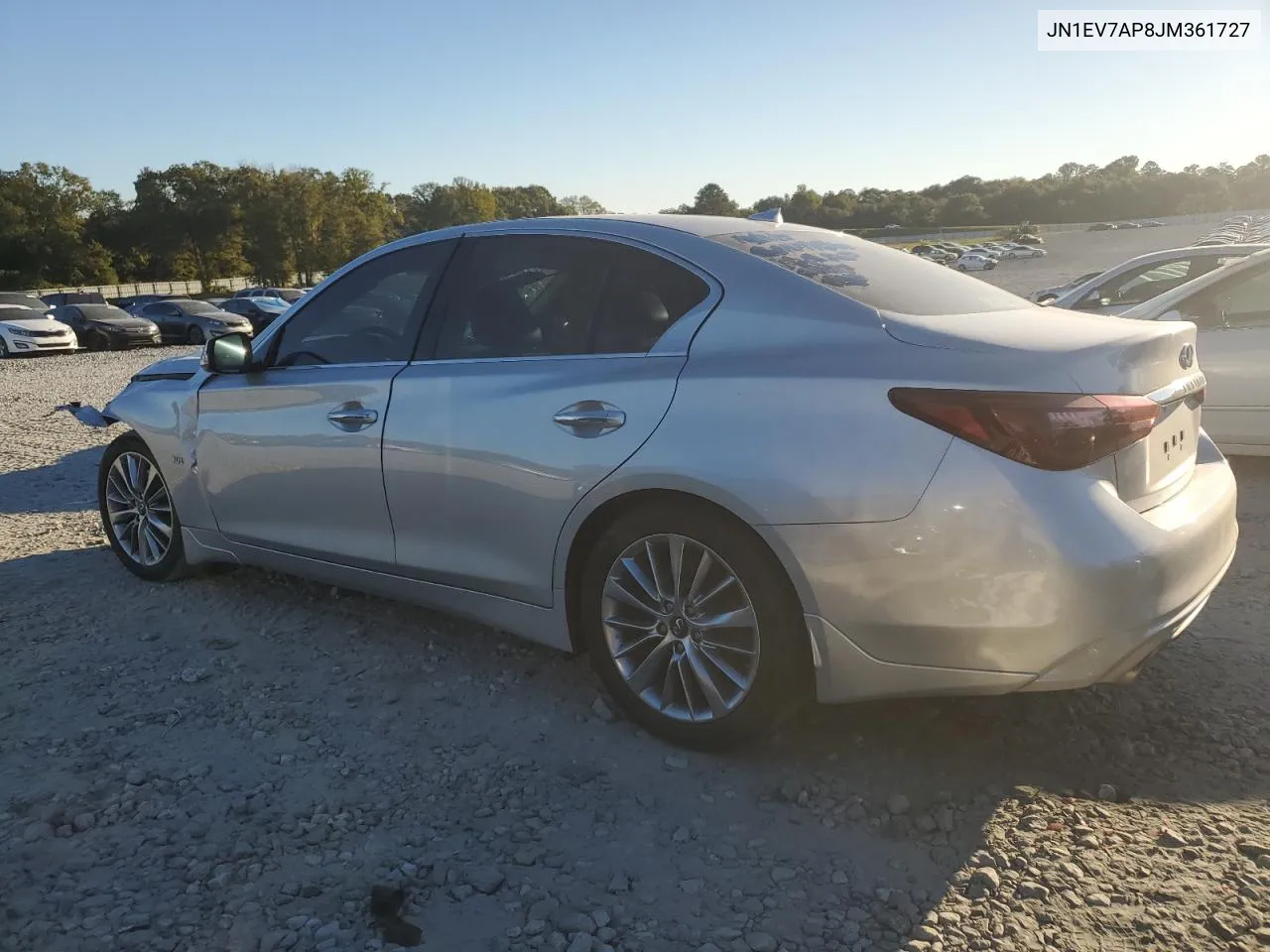 2018 Infiniti Q50 Luxe VIN: JN1EV7AP8JM361727 Lot: 75939214