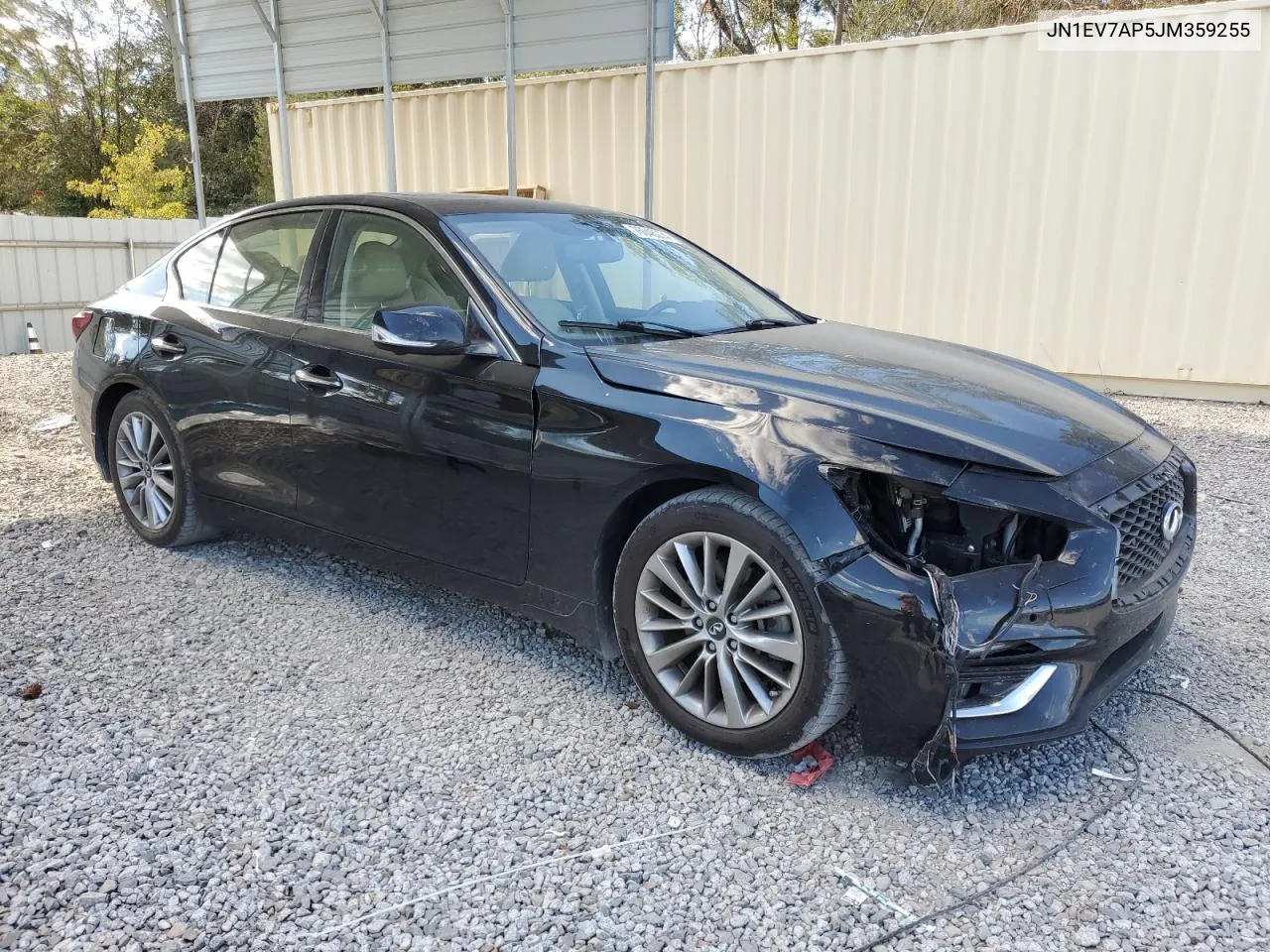 JN1EV7AP5JM359255 2018 Infiniti Q50 Luxe