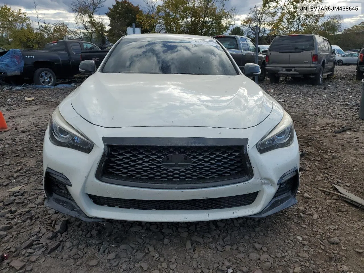 2018 Infiniti Q50 Luxe VIN: JN1EV7AR6JM438645 Lot: 76247084