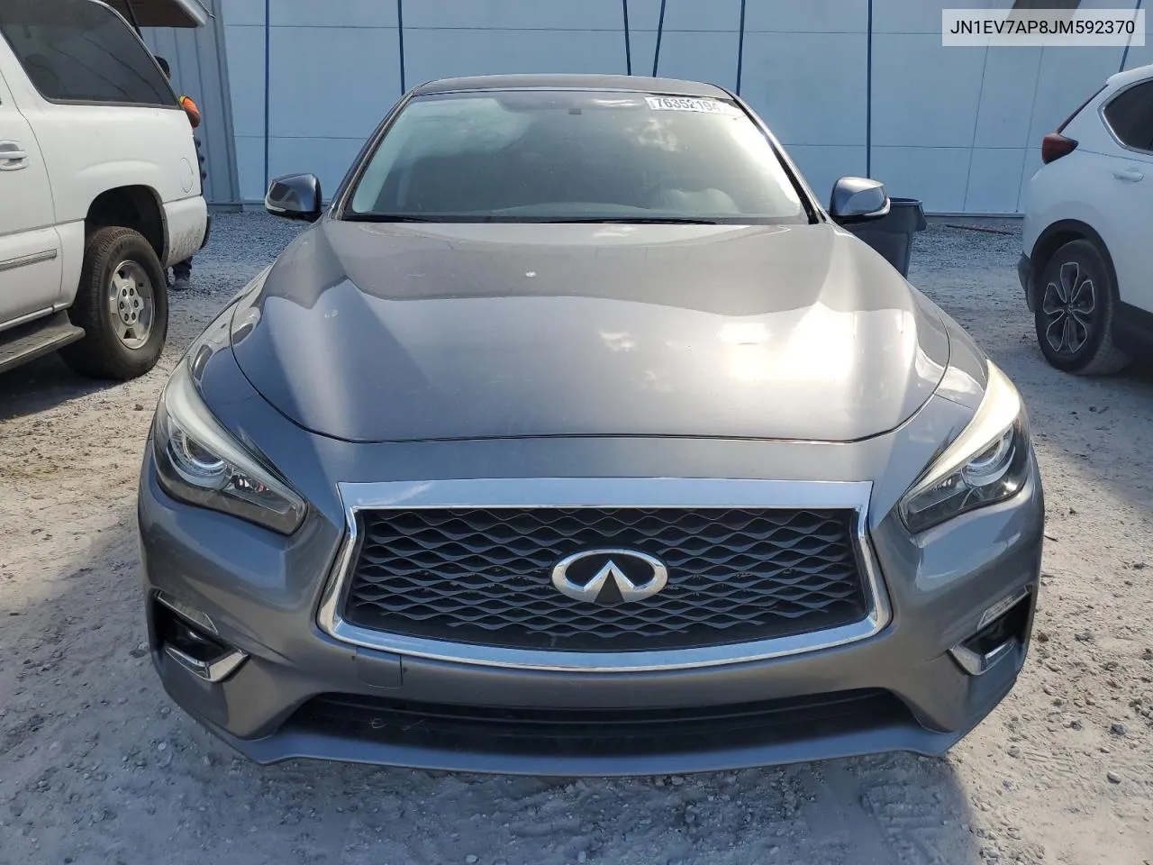 2018 Infiniti Q50 Luxe VIN: JN1EV7AP8JM592370 Lot: 76352194