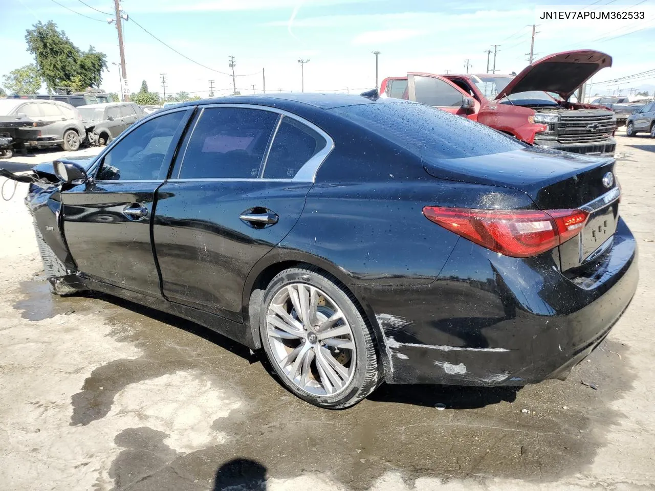 JN1EV7AP0JM362533 2018 Infiniti Q50 Luxe