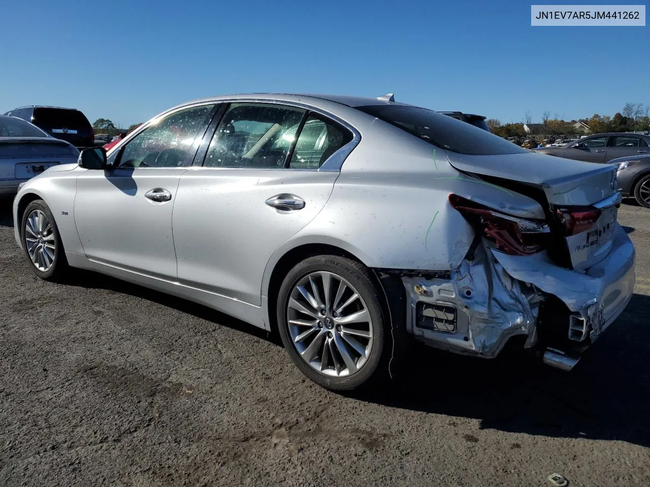 JN1EV7AR5JM441262 2018 Infiniti Q50 Luxe