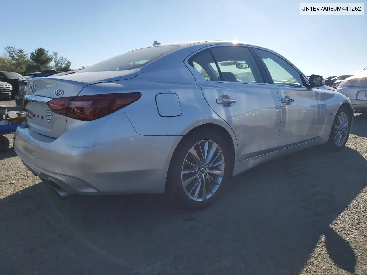 2018 Infiniti Q50 Luxe VIN: JN1EV7AR5JM441262 Lot: 76438164