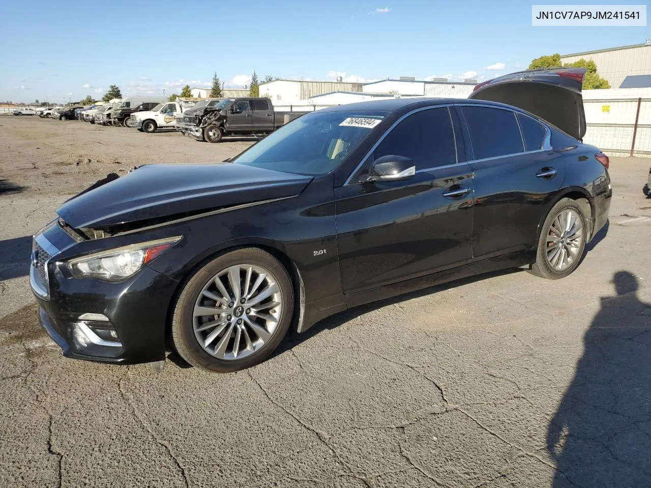 JN1CV7AP9JM241541 2018 Infiniti Q50 Pure