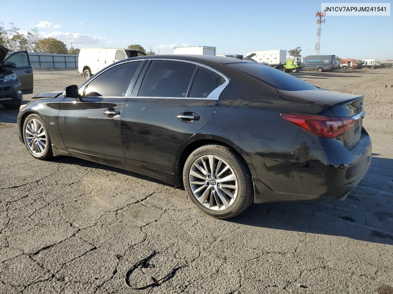 JN1CV7AP9JM241541 2018 Infiniti Q50 Pure