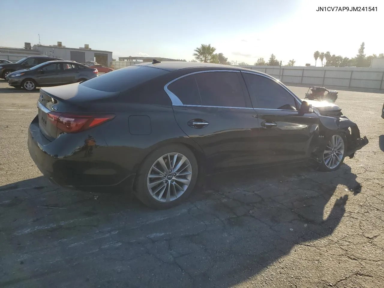 JN1CV7AP9JM241541 2018 Infiniti Q50 Pure