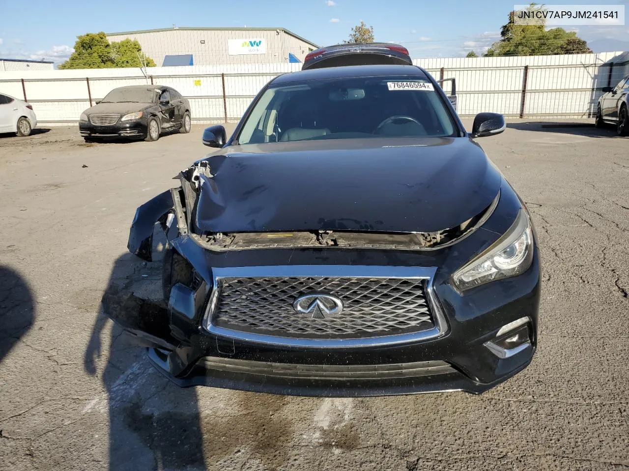 JN1CV7AP9JM241541 2018 Infiniti Q50 Pure