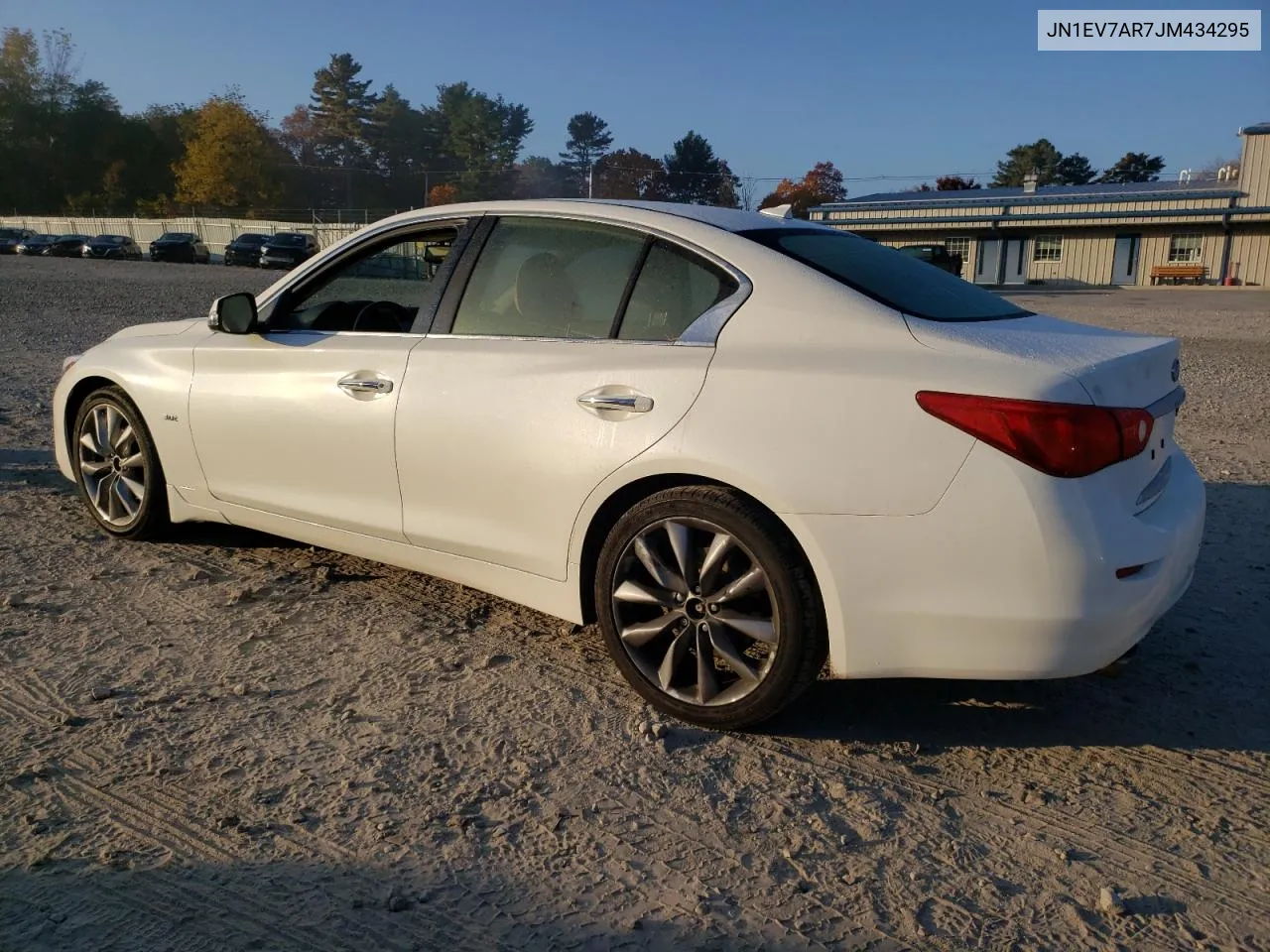 2018 Infiniti Q50 Luxe VIN: JN1EV7AR7JM434295 Lot: 76991014